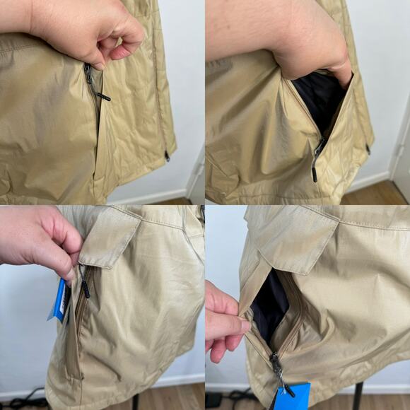 NWT Columbia Mount Bindo II Insulated Jacket Tan Faux Fur Winter Snow Size 3X - Picture 9 of 16